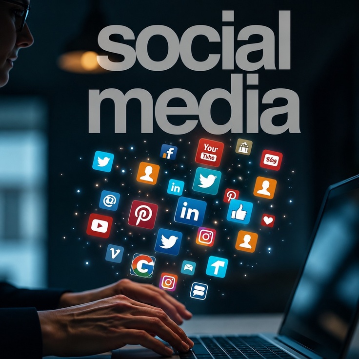 social media marketing image for home page